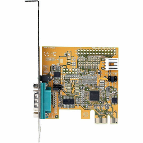 StarTech.com 1-Port PCI Express Serial Card, PCIe to RS232 (DB9) Serial Interface Card, 16C1050 UART, COM Retention, Low Profile, Win & Linux — 11050-PC-SERIAL-CARD