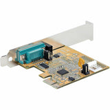 StarTech.com 1-Port PCI Express Serial Card, PCIe to RS232 (DB9) Serial Interface Card, 16C1050 UART, COM Retention, Low Profile, Win & Linux — 11050-PC-SERIAL-CARD