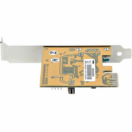 StarTech.com 1-Port PCI Express Serial Card, PCIe to RS232 (DB9) Serial Interface Card, 16C1050 UART, COM Retention, Low Profile, Win & Linux — 11050-PC-SERIAL-CARD