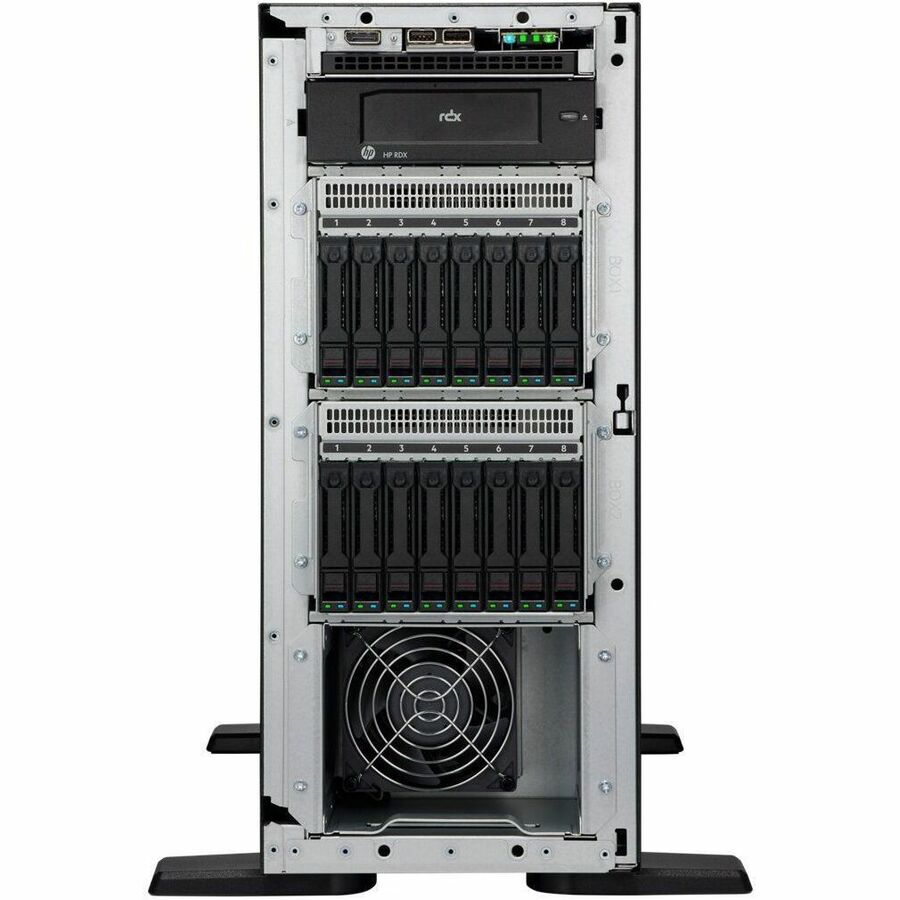 HPE ProLiant ML110 G11 4.5U Tower Server - 1 Xeon Gold 5416S 2 GHz - 32 GB RAM - Serial ATA Controller — P55537-001