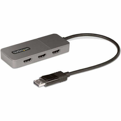 StarTech.com 3-Port MST Hub, DisplayPort to Triple 4K 60Hz HDMI, DP 1.4 Multi-Monitor Adapter, Windows Only — MST14DP123HD