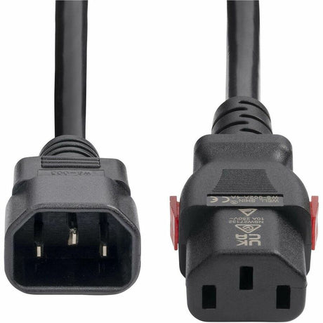 StarTech.com 10ft (3m) Power Extension Cord, IEC 60320 C14 to Locking C13, PDU Power Cord, 10A 250V, 18AWG, UL Listed — 87L3-8A00-POWER-CORD