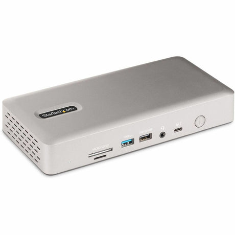StarTech.com Thunderbolt 4 Multi-Display Docking Station, Quad/Triple/Dual Monitor Dock, 2x HDMI/2x DP, 7x USB Hub, 2.5Gb Ethernet, 98W PD — 132N-TB4USB4DOCK