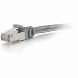C2G-35ft Cat6 Snagless Shielded (STP) Network Patch Cable - Gray — 00790