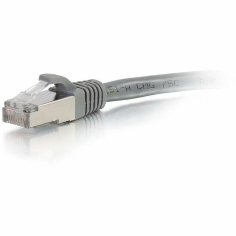 C2G-35ft Cat6 Snagless Shielded (STP) Network Patch Cable - Gray — 00790