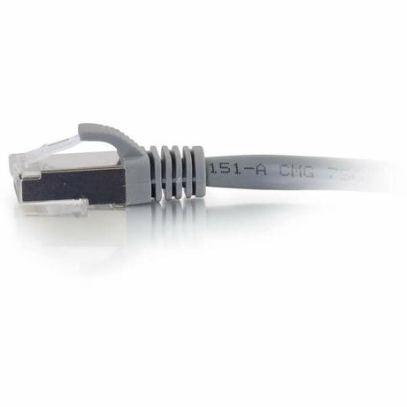 C2G-35ft Cat6 Snagless Shielded (STP) Network Patch Cable - Gray — 00790