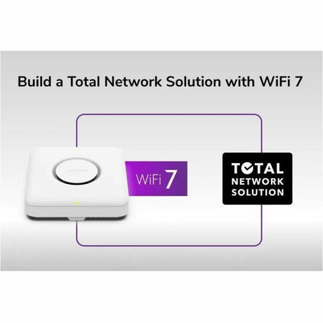 Netgear WBE750 Tri Band Wi-Fi 7 IEEE 802.11 a/b/g/n/ac/ax/be 18.40 Gbit/s Wireless Access Point — WBE750-100NAS
