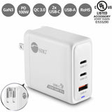 SIIG 100W GaN PD Combo Charger - 2C1A — AC-PW1Z11-S1