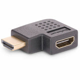 StarTech.com Right Angle HDMI 2.0 Adapter, Male to Female, Horizontal 90-Degree Angled HDMI Port Saver, 4K 60Hz, High Speed HDMI Connector Extension — HDMI2HDMIMFRA