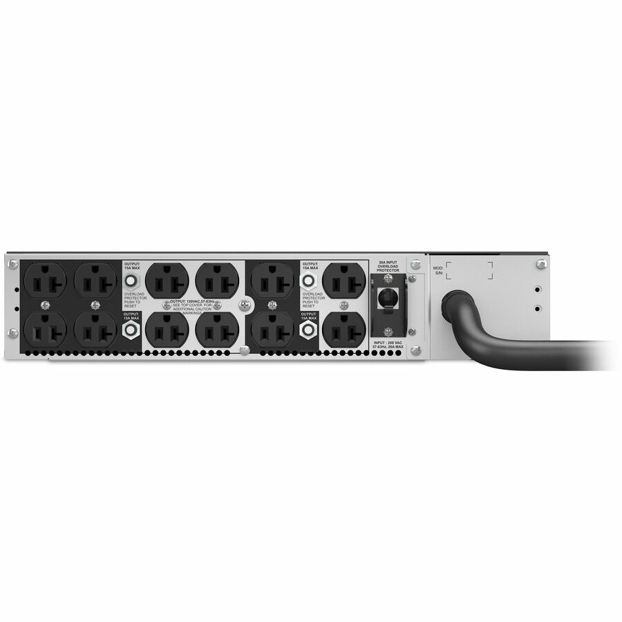 APC Smart-UPS Ultra Step-Down Transformer, 5kVA, rackmount, 2U, 12x NEMA 5-20R outlets — SRTL5KRMTF