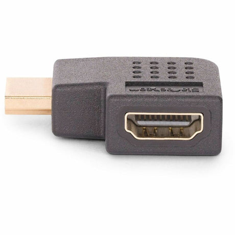 StarTech.com Right Angle HDMI 2.0 Adapter, Male to Female, Horizontal 90-Degree Angled HDMI Port Saver, 4K 60Hz, High Speed HDMI Connector Extension — HDMI2HDMIMFRA