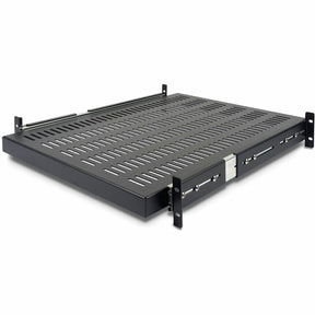 StarTech.com 2U 20 to 30in Adjustable Mounting Depth Vented Sliding Rack Mount Shelf - 50lbs / 22.7kg - 24in Deep — UNISLDSHF19