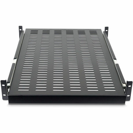 StarTech.com 2U 20 to 30in Adjustable Mounting Depth Vented Sliding Rack Mount Shelf - 50lbs / 22.7kg - 24in Deep — UNISLDSHF19
