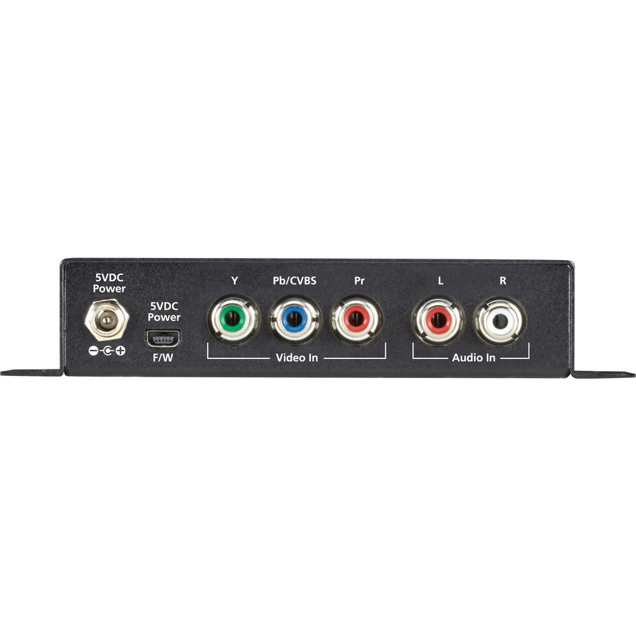 Black Box Component/Composite-to-HDMI Scaler and Converter with Audio — AVSC-VIDEO-HDMI