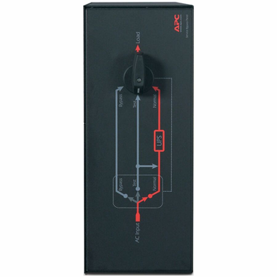 APC Service Bypass Panel- 200/208/240V 100A MBB Hardwire input (3) L6-30R (3) L6-20R output — SBP10KRMT4U
