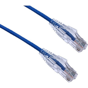 Axiom 8FT CAT6A BENDnFLEX Ultra-Thin Snagless Patch Cable 650mhz (Blue) — C6ABFSB-B8-AX