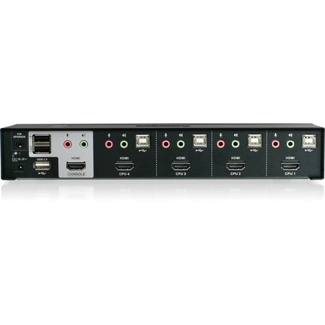 IOGEAR 4-Port HDMI KVMP with DisplayPort Adapters Bundle — GCS1794DPKIT