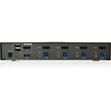 IOGEAR 4-Port DisplayPort KVMP Switch with USB 3.0 Hub (TAA Compliant) — GCS1904