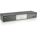 IOGEAR 4-Port DisplayPort KVMP Switch with USB 3.0 Hub (TAA Compliant) — GCS1904