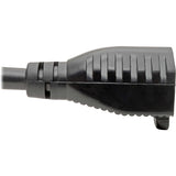 Eaton Tripp Lite Series Power Cord Adapter, NEMA 5-15R to NEMA L5-15P - Heavy-Duty, 15A, 120V, 14 AWG, 1 ft. (0.31 m), Black — P025-001
