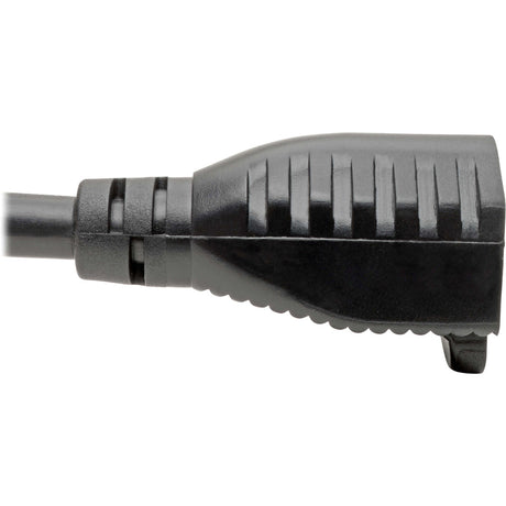 Eaton Tripp Lite Series Power Cord Adapter, NEMA 5-15R to NEMA L5-15P - Heavy-Duty, 15A, 120V, 14 AWG, 1 ft. (0.31 m), Black — P025-001