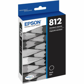 Epson DURABrite Ultra T812 Original Inkjet Ink Cartridge - Single Pack - Black - 1 Each — T812120-S