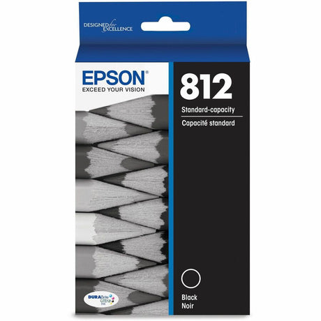 Epson DURABrite Ultra T812 Original Inkjet Ink Cartridge - Single Pack - Black - 1 Each — T812120-S
