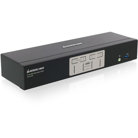 IOGEAR 4-Port 4K KVMP Switch with HDMI Connection, USB 3.0 Hub, and Audio (TAA) — GCS1934H