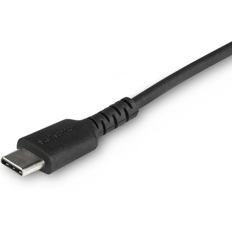 StarTech.com 3 foot/1m Durable Black USB-C to Lightning Cable, Rugged Heavy Duty Charging/Sync Cable for Apple iPhone/iPad MFi Certified — RUSBCLTMM1MB