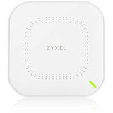 Zyxel WiFi 6 AX1800 Wireless Gigabit Access Point | Mesh, Seamless Roaming, & MU-MIMO | WPA3-PSK Security | Cloud, App or Direct Management | POE+ or AC Powered | AC Adapter Included | NWA50AX