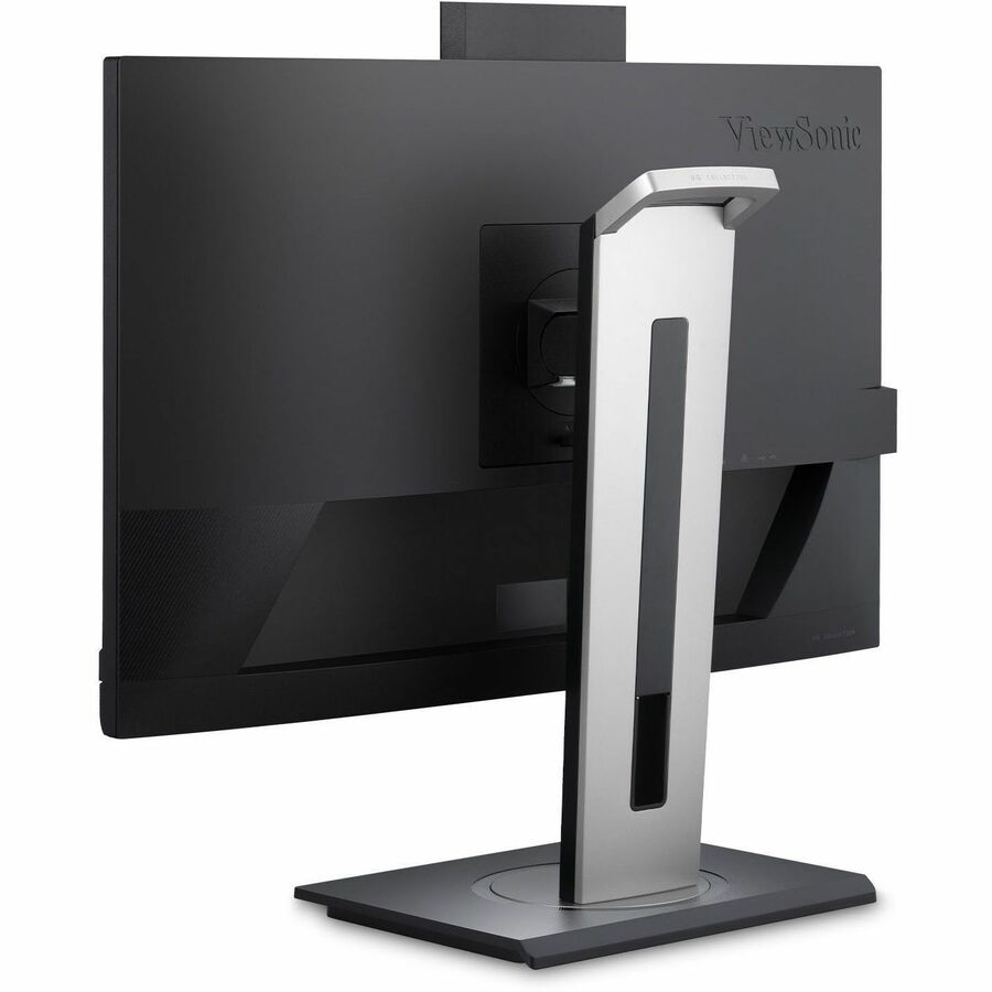 ViewSonic VG2457V 24 Inch 1080p Video Conference Docking Monitor with Windows Hello Compatible IR Webcam, Advanced Ergonomics, and 90W USB C for Home and Office — VG2457V