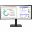 LG Ultrawide 34BQ77QE-B 34" Class UWQHD Curved Screen LED Monitor - 21:9 - Textured Black — 34BQ77QE-B
