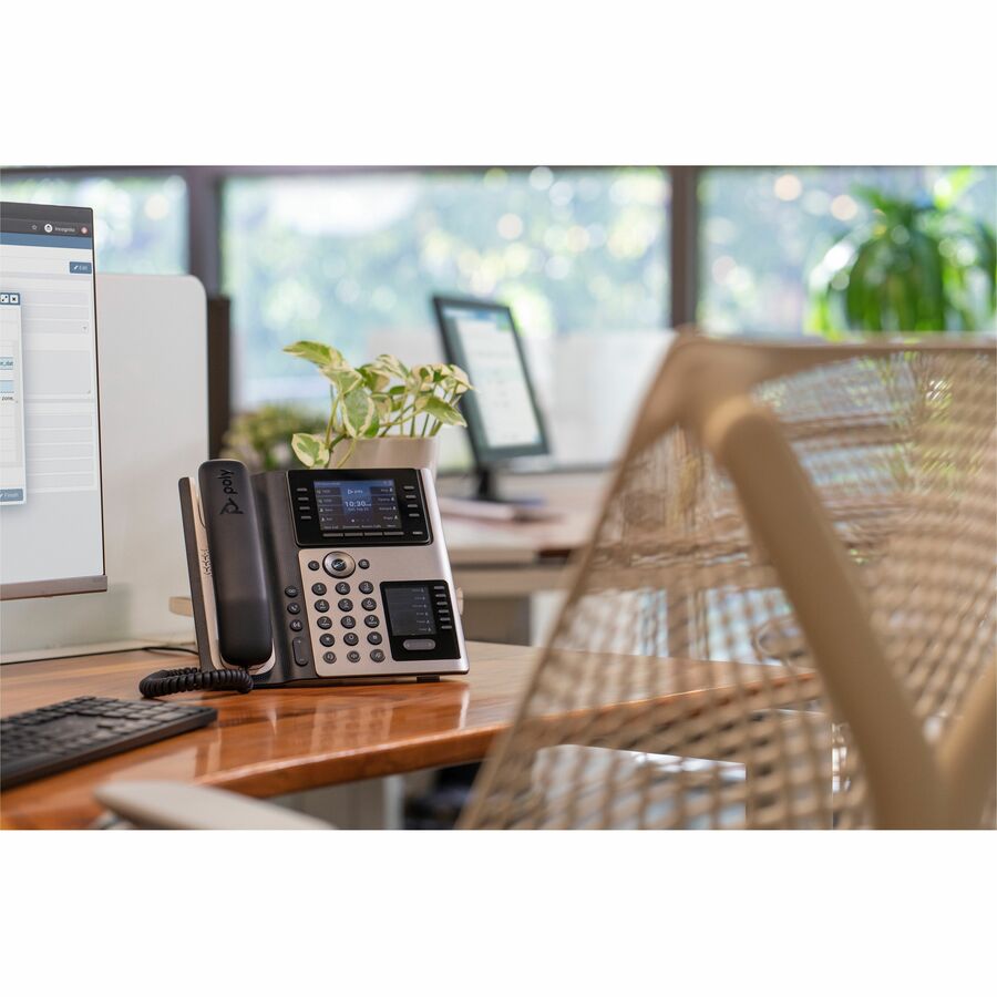 Poly Edge IP Phone - Corded - Corded - Desktop — 82M93AA