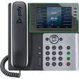 Poly Edge E550 IP Phone - Corded - Corded/Cordless - Bluetooth, Wi-Fi, NFC - 3 Multiple Conferencing - Desktop, Wall Mountable - White, Midnight Blue — 82M91AA