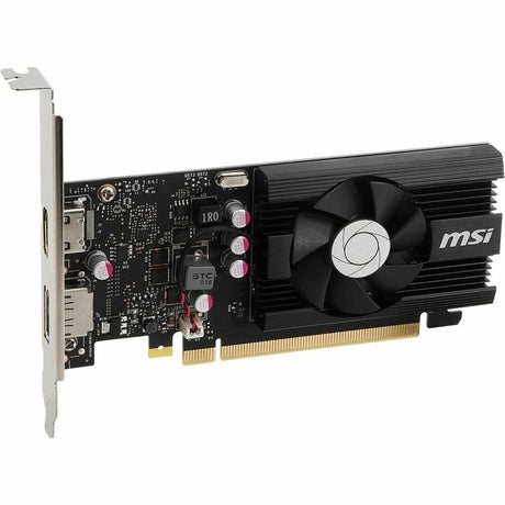 MSI NVIDIA GeForce GT 1030 Graphic Card - 4 GB DDR4 SDRAM - Low-profile — G103044PC