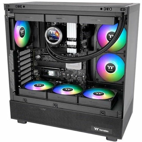 Thermaltake CT140 EX Reverse ARGB Sync PC Cooling Fan (3-Fan Pack) - 3 Pack — CL-F193-PL14SW-A