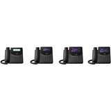Cisco 9861 IP Phone - Corded - Corded/Cordless - Bluetooth, Wi-Fi - Desktop, Wall Mountable - Carbon Black — DP-9861-K9=