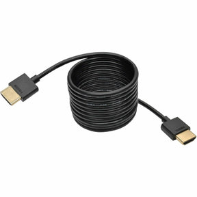Eaton Tripp Lite Series Slim High-Speed HDMI Cable with Ethernet and Digital Video with Audio, UHD 4K 60 Hz (M/M), Black, 10 ft. (3.1 m) — P569-010-SLIM
