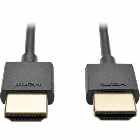 Eaton Tripp Lite Series Slim High-Speed HDMI Cable with Ethernet and Digital Video with Audio, UHD 4K 60 Hz (M/M), Black, 10 ft. (3.1 m) — P569-010-SLIM