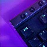 Logitech G515 LIGHTSPEED TKL Low Profile Wireless Gaming Keyboard, LIGHTSYNC RGB, Thin Tenkeyless Design, PBT Keycaps, Tactile (Brown) Mechanical Switches, Black — 920-012423
