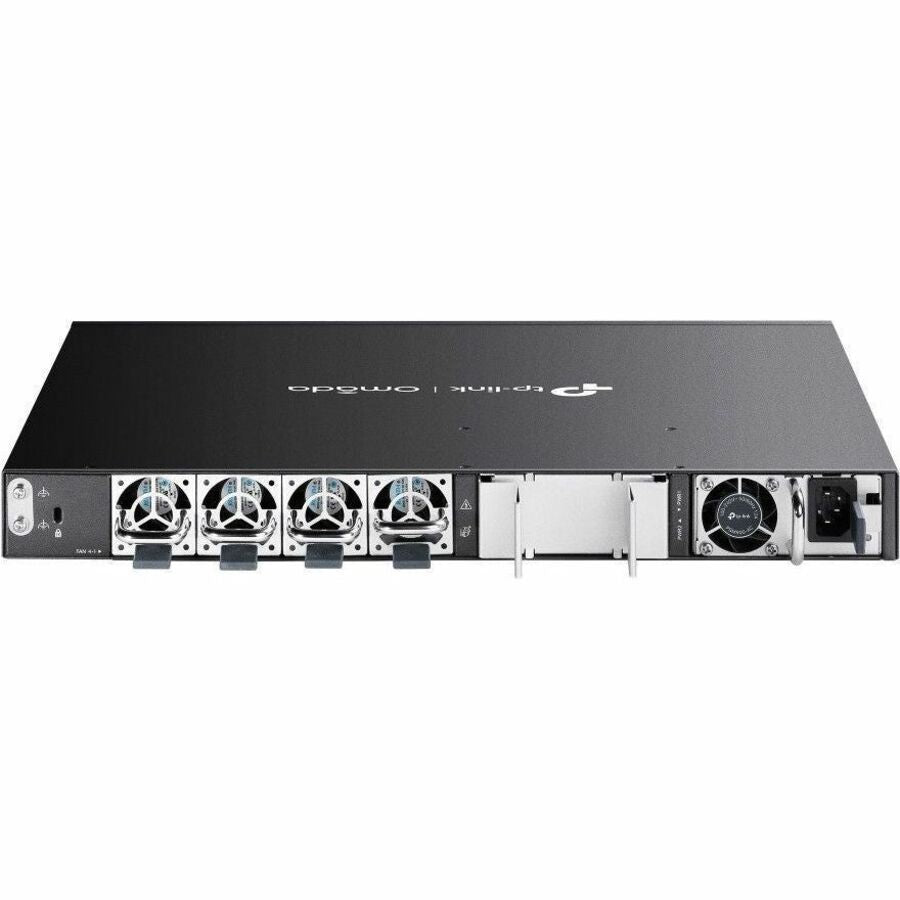 TP-Link Omada 48-Port Gigabit Stackable L3 Managed PoE+ Switch with 6 10G Slots — SG6654XHP