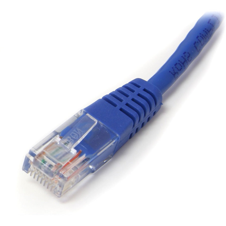 StarTech.com 30 ft Blue Molded Cat5e UTP Patch Cable — M45PATCH30BL