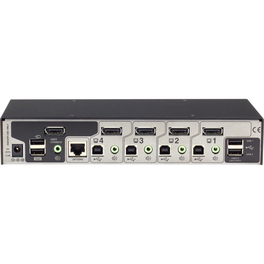 Black Box ServSwitch Wizard DP USB DisplayPort, 4-Port — KV9804A