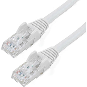 StarTech.com 10ft CAT6 Ethernet Cable - White Snagless Gigabit - 100W PoE UTP 650MHz Category 6 Patch Cord UL Certified Wiring/TIA — N6PATCH10WH