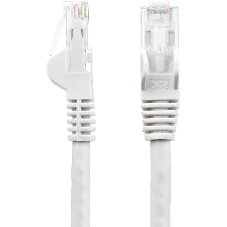 StarTech.com 10ft CAT6 Ethernet Cable - White Snagless Gigabit - 100W PoE UTP 650MHz Category 6 Patch Cord UL Certified Wiring/TIA — N6PATCH10WH