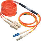 Eaton Tripp Lite Series Fiber Optic Mode Conditioning Patch Cable (LC Mode Conditioning to SC), 3M (10 ft.) — N425-03M