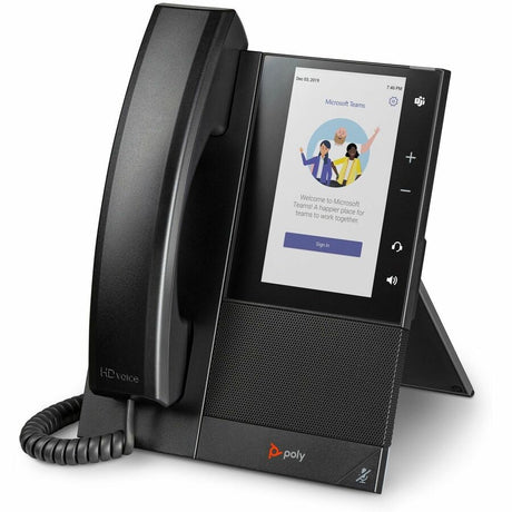 Poly CCX 505 Business Media Phone for Microsoft Teams and PoE-enabled GSA/TAA — 849A5AA