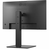 LG 24BA850-B 24" Class Webcam Full HD LCD Monitor - 16:9 - Textured Black — 24BA850-B