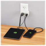 Eaton Tripp Lite Series Power It! 1-Outlet Universal Travel Charger and Power Strip - 5-15R Outlet, USB-C and USB-A Ports, 32W PD Charging, 5-15P Direct Plug-In, Gray — SK10C32