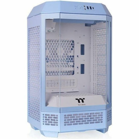Thermaltake The Tower 250 Hydrangea Blue Mini Tower Chassis — CA-1Z9-00SFWN-00